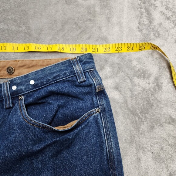 Duluth Trading Co Men's Jeans Blue Denim Relaxed Size 44x34 - Picture 6 of 11